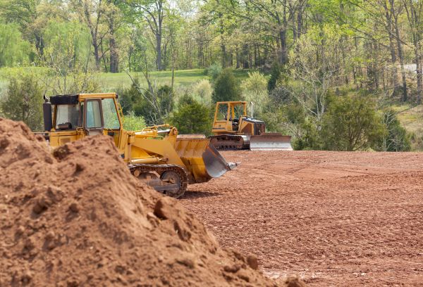 Bulldozer Land Clearing in Shelton